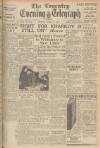 Coventry Evening Telegraph Monday 15 March 1943 Page 1