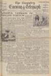 Coventry Evening Telegraph Wednesday 05 April 1944 Page 1
