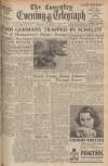 Coventry Evening Telegraph Monday 30 October 1944 Page 1