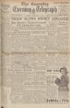 Coventry Evening Telegraph Monday 05 February 1945 Page 1