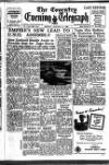 Coventry Evening Telegraph Monday 14 January 1946 Page 1