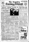 Coventry Evening Telegraph Wednesday 28 January 1948 Page 1