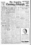 Coventry Evening Telegraph Wednesday 11 February 1948 Page 1