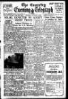 Coventry Evening Telegraph Thursday 06 January 1949 Page 1