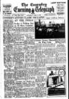 Coventry Evening Telegraph Saturday 09 April 1949 Page 1