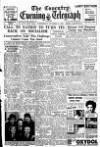 Coventry Evening Telegraph Wednesday 12 October 1949 Page 1