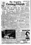 Coventry Evening Telegraph Monday 24 April 1950 Page 1