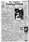Coventry Evening Telegraph Tuesday 23 May 1950 Page 1