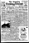 Coventry Evening Telegraph Friday 07 July 1950 Page 1