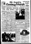 Coventry Evening Telegraph Friday 25 August 1950 Page 1