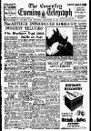 Coventry Evening Telegraph Thursday 14 September 1950 Page 1