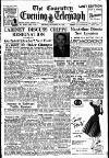 Coventry Evening Telegraph Friday 20 October 1950 Page 1