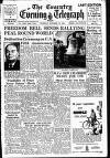 Coventry Evening Telegraph Tuesday 24 October 1950 Page 1