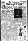 Coventry Evening Telegraph Friday 08 December 1950 Page 1