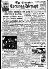 Coventry Evening Telegraph Monday 29 January 1951 Page 1