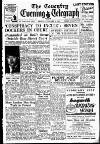 Coventry Evening Telegraph Friday 09 February 1951 Page 1
