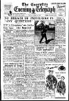 Coventry Evening Telegraph Friday 06 April 1951 Page 1