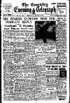 Coventry Evening Telegraph Wednesday 22 August 1951 Page 1