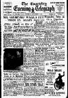 Coventry Evening Telegraph Saturday 08 September 1951 Page 1