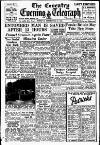 Coventry Evening Telegraph Tuesday 11 September 1951 Page 1