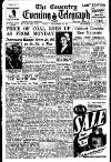 Coventry Evening Telegraph Friday 28 December 1951 Page 1