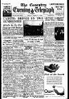 Coventry Evening Telegraph Monday 07 January 1952 Page 1