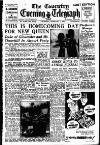 Coventry Evening Telegraph Thursday 07 February 1952 Page 1