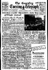 Coventry Evening Telegraph Monday 10 November 1952 Page 1