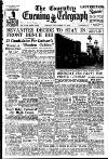 Coventry Evening Telegraph Friday 14 November 1952 Page 1