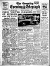 Coventry Evening Telegraph Monday 14 September 1953 Page 1
