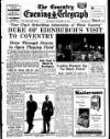 Coventry Evening Telegraph Saturday 24 October 1953 Page 1