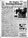 Coventry Evening Telegraph Tuesday 27 October 1953 Page 1