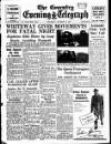 Coventry Evening Telegraph Thursday 29 October 1953 Page 1