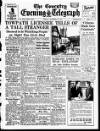 Coventry Evening Telegraph Friday 30 October 1953 Page 1