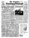 Coventry Evening Telegraph Tuesday 08 December 1953 Page 1