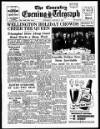 Coventry Evening Telegraph Saturday 09 January 1954 Page 1