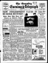 Coventry Evening Telegraph Thursday 21 January 1954 Page 1