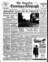 Coventry Evening Telegraph Monday 07 June 1954 Page 1