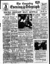 Coventry Evening Telegraph Friday 05 November 1954 Page 1