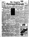 Coventry Evening Telegraph Wednesday 10 November 1954 Page 25