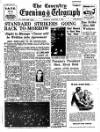 Coventry Evening Telegraph Monday 03 January 1955 Page 1