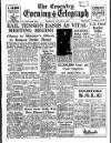 Coventry Evening Telegraph Thursday 06 January 1955 Page 1
