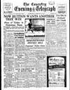 Coventry Evening Telegraph Wednesday 02 February 1955 Page 1