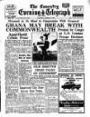 Coventry Evening Telegraph Saturday 11 March 1961 Page 1
