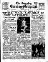 Coventry Evening Telegraph Saturday 08 July 1961 Page 1