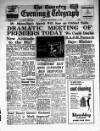 Coventry Evening Telegraph Monday 17 September 1962 Page 1