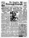Coventry Evening Telegraph Thursday 10 March 1966 Page 1