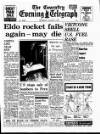 Coventry Evening Telegraph Thursday 03 August 1967 Page 1