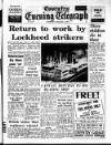 Coventry Evening Telegraph Saturday 06 January 1968 Page 1