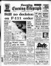 Coventry Evening Telegraph Thursday 11 January 1968 Page 1